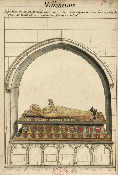 Biblioteca nazionale di Francia da Louis Boudan